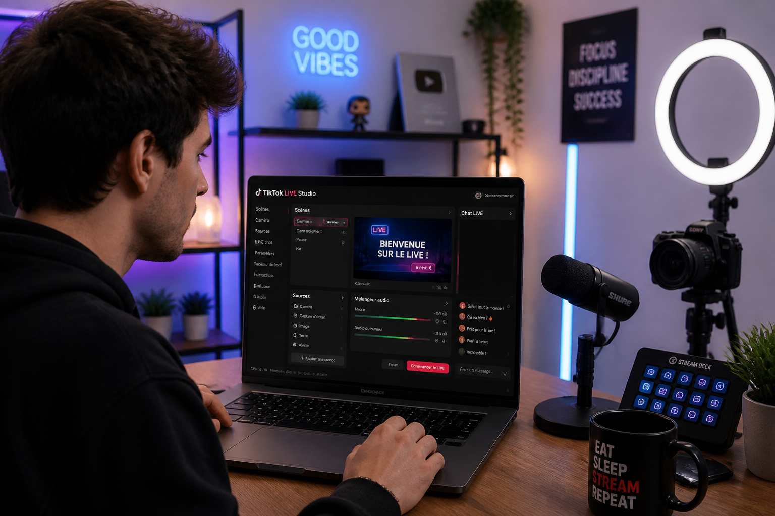 Comment faire un live TikTok sur PC avec TikTok Live Studio ?